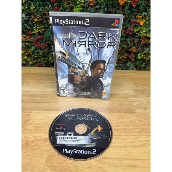 Syphon Filter Dark Mirror Playstation‎ 2 PS2 Game 2006 No Manual (TESTED) Sony - Picture 2 of 7